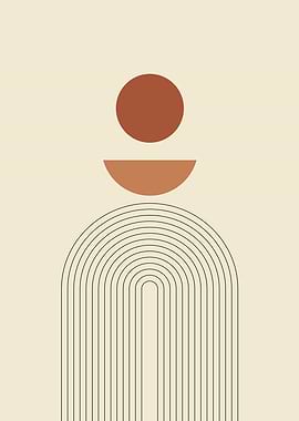 flat design abstract