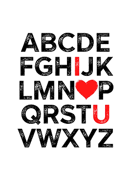 I Love You Alphabet