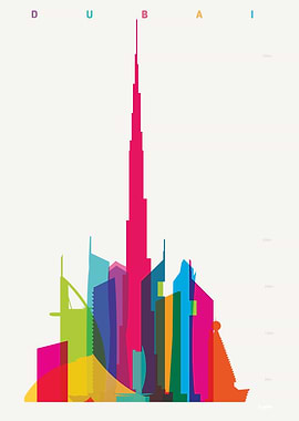 Shapes of Dubai