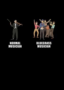 Funny Bluegrass Musician