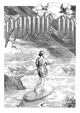 Paddle Board Paddling