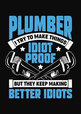 Funny Plumber Design
