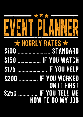 Event Planner Hourly Rates