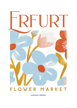 Flower Market Erfurt Art