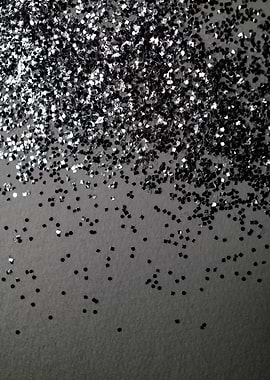 Silver Gray Glitter 4