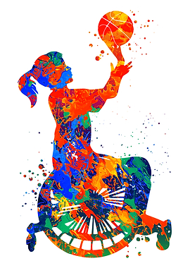 Wheelchair Basketball Girl