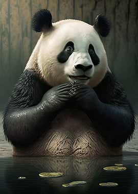 The Swimming Panda