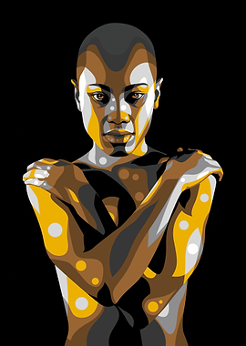 Model Beautiful Girl Pose