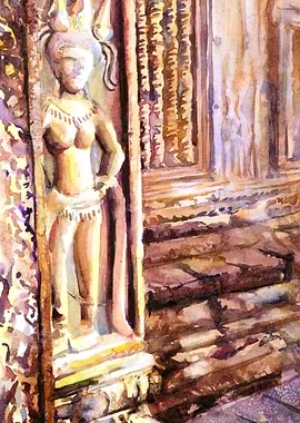 Apsara Statue Cambodia