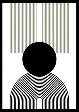 Boho Minimalist Abstract