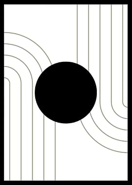 Boho Minimalist Abstract