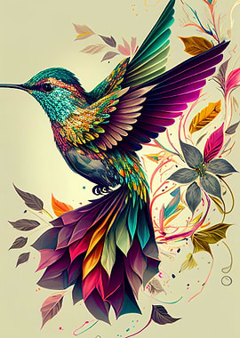 Hummingbird Color Bird