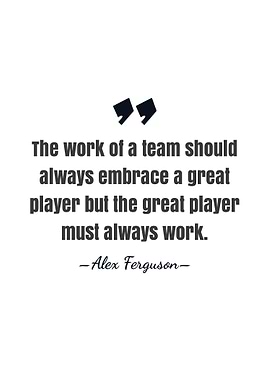 Alex Ferguson quote