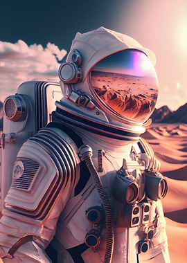 astronaut alien space trav