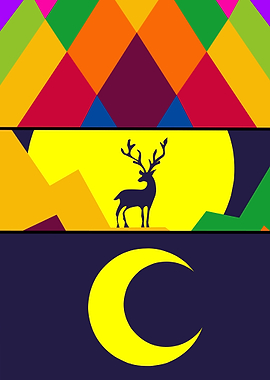 mountain landscape color