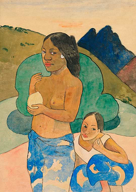 Two Tahitian Women 1892