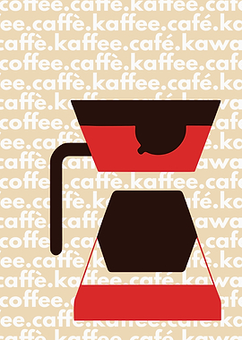 Minimal coffee poster