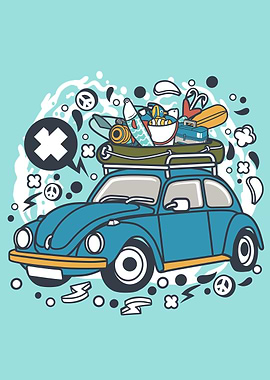 Cartoon Illustration 229