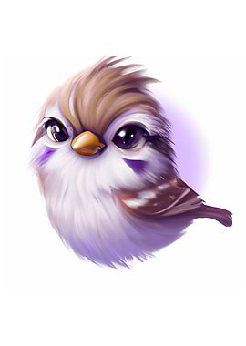 Cute Sparrow Bird
