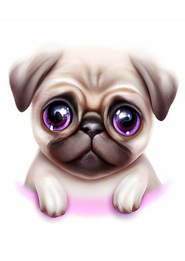 Funny Pug