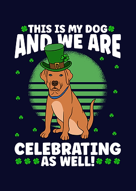 St Patricks Day Dog