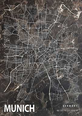 MUNICH CITY MAP