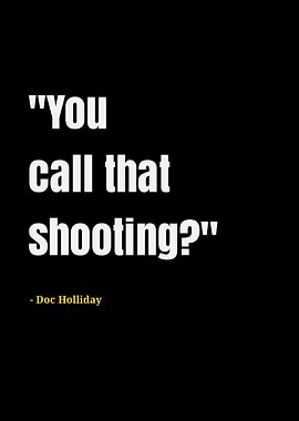 doc holliday quotes