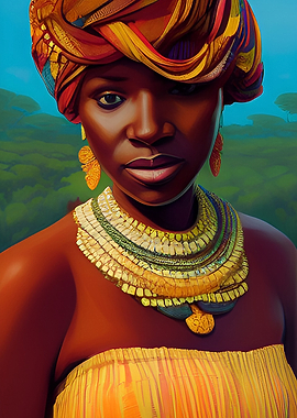African woman