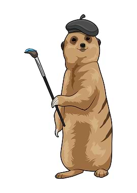 Meerkat Painter