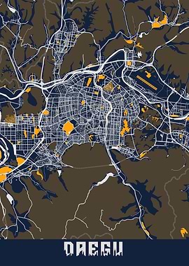 Daegu Map