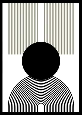 Boho Minimalist Abstract