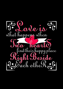 Love is what happens