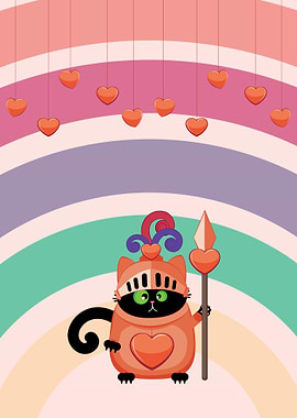 Black cat amour knight