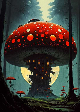 Fantasy Mushroom