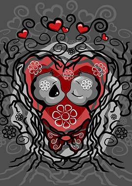 Love Creepy Cute Kiss