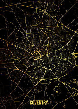 Coventry gold map