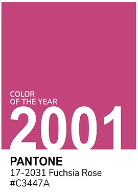 Pantone of the Year 2001