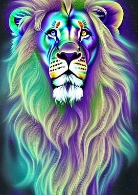 Lion King Animal Art