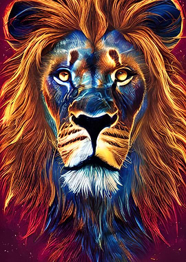 Animals Art Lion King