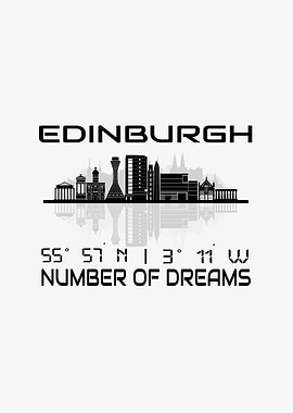 GPS Coordinates Edinburgh