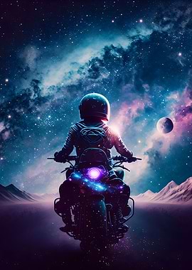 Motorcycle Galaxy Rider