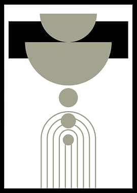 Boho Minimalist Abstract