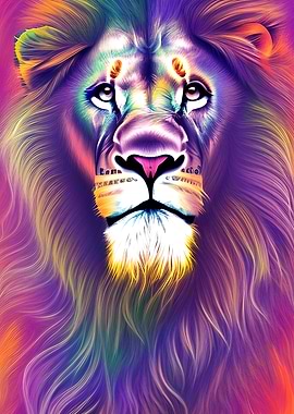 Animal Painting Lion King