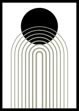 Boho Minimalist Abstract