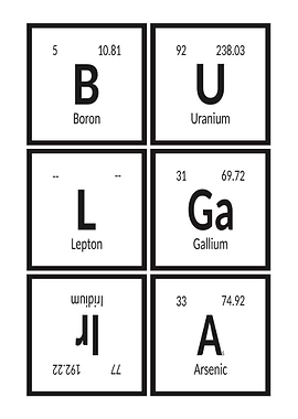 Bulgaria Periodic Table