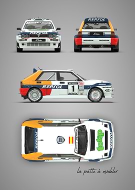 Lancia Delta Repsol
