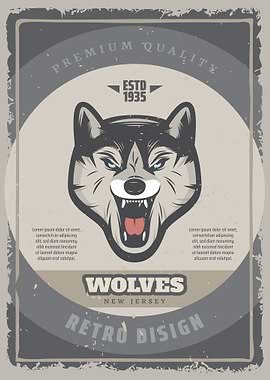 Retro Wolves