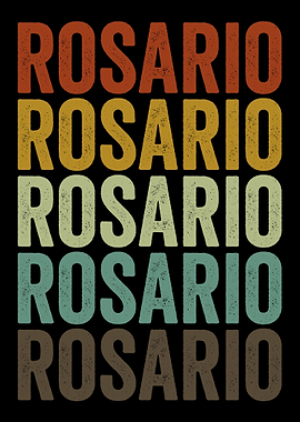 Rosario Argentina Retro