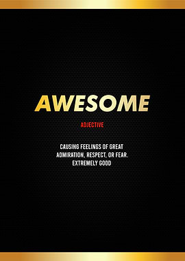 funny awesome definition