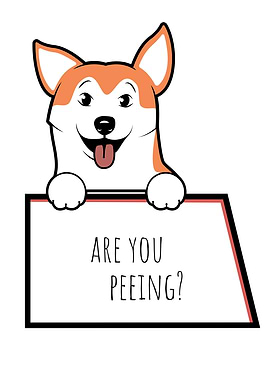 DOGGY ARE YOU PEEING